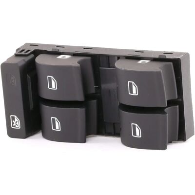 RIDEX - Fensterheber-Schalter - Vordere linke Tür - 12V - Schwarz - AUDI/SEAT RIDEX - Fensterheber-Schalter - Vordere linke Tür - 12V - Schwarz - AUDI/SEAT