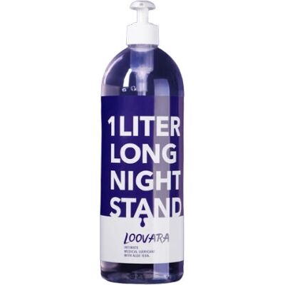 Loovara 1L Long Night Stand Lubrificante a base d'acqua - Aloe Vera Loovara 1L Long Night Stand Lubrificante a base d'acqua - Aloe Vera