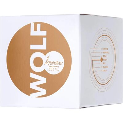 Preservativi Loovara Wolf 57 mm - Condoms Preservativi Loovara Wolf 57 mm - Condoms