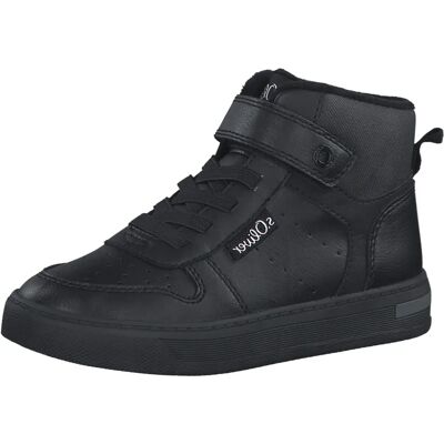 S.Oliver Kinder schoenen - Maat 32, Zwart, Klittenband, Geprompede kraag S.Oliver Kinder schoenen - Maat 32, Zwart, Klittenband, Geprompede kraag