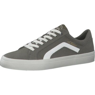 s.Oliver Baskets Décontractées Vertes pour Hommes - Sneaker s.Oliver Baskets Décontractées Vertes pour Hommes - Sneaker