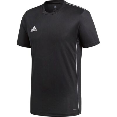 Koszulka piłkarska Adidas CE9021 czarna - Cały rok Koszulka piłkarska Adidas CE9021 czarna - Cały rok
