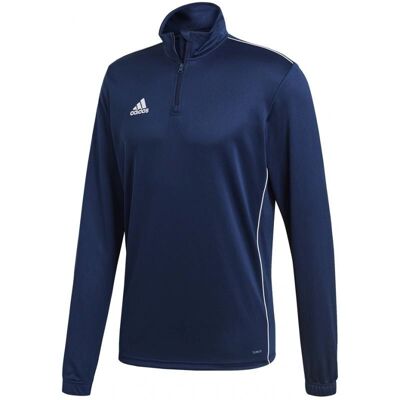 Koszulka treningowa Adidas Core 18 - Niebieska - Cały rok Koszulka treningowa Adidas Core 18 - Niebieska - Cały rok