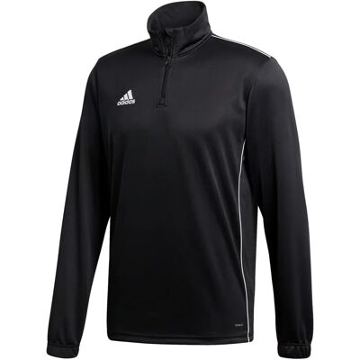 Adidas Core 18 Polo JR CE9038 - Fotboll hela året pojke svart 111-116cm Adidas Core 18 Polo JR CE9038 - Fotboll hela året pojke svart 111-116cm