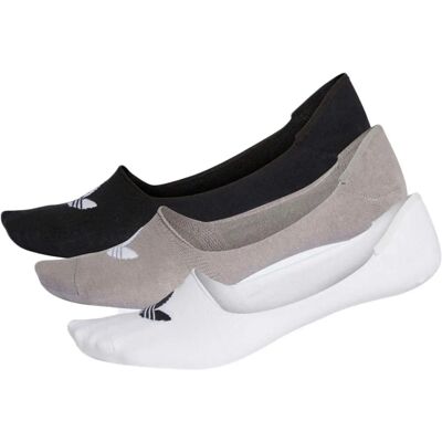 adidas Originals No Show Socks - Hvit/Svart - 3-pakning adidas Originals No Show Socks - Hvit/Svart - 3-pakning