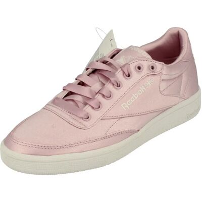 Reebok CN0564 Unisex Purple/White Satin Sneakers - Sneakers Reebok CN0564 Unisex Purple/White Satin Sneakers - Sneakers