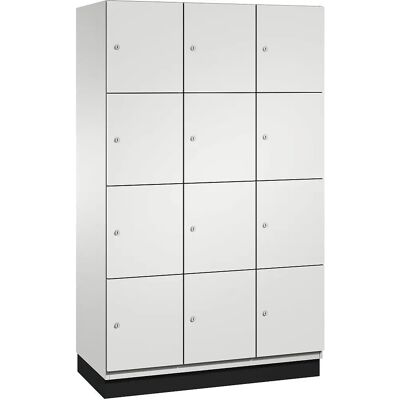 Armoire de rangement en acier Cambio - 12 compartiments - Publicité Armoire de rangement en acier Cambio - 12 compartiments - Publicité