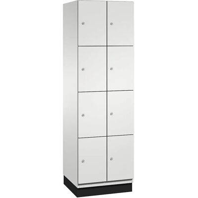 Armoire en acier Cambio avec serrure - 8 compartiments - Publicité Armoire en acier Cambio avec serrure - 8 compartiments - Publicité