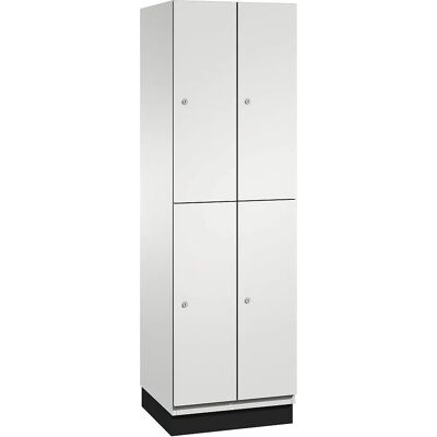 C+P CAMBIO Schrank - 4 Fächer, Hellgrau, Platzsparend C+P CAMBIO Schrank - 4 Fächer, Hellgrau, Platzsparend