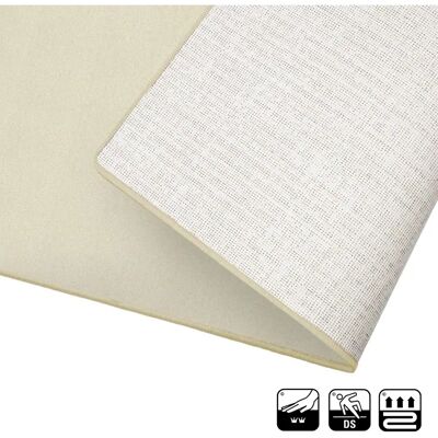 Karat - Dynasty Velour Border - Creme - Rug border set Karat - Dynasty Velour Border - Creme - Rug border set