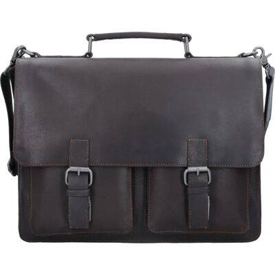 Leonhard Heyden Dakota braun 40 cm Laptopfach Aktentasche Leonhard Heyden Dakota braun 40 cm Laptopfach Aktentasche
