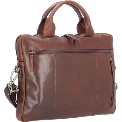 LEONHARD HEYDEN - Roma - Slim Braun - Briefcase LEONHARD HEYDEN - Roma - Slim Braun - Briefcase