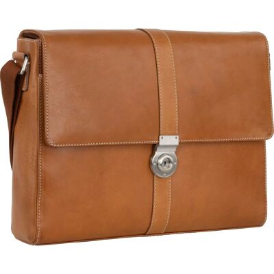 Leonhard Heyden Bergamo Leder Umhängetasche - Laptop Tasche - Schwarz Leonhard Heyden Bergamo Leder Umhängetasche - Laptop Tasche - Schwarz