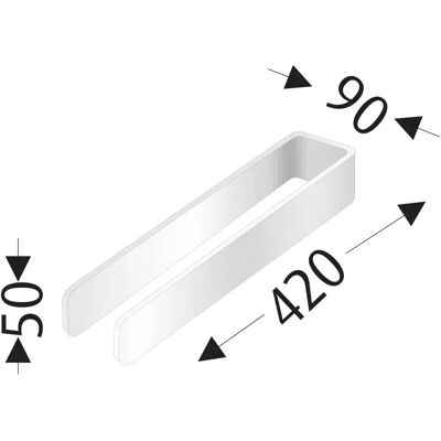 Sanipa HH70025 Twee-arm Handdoekhouder - Towel Rail Sanipa HH70025 Twee-arm Handdoekhouder - Towel Rail