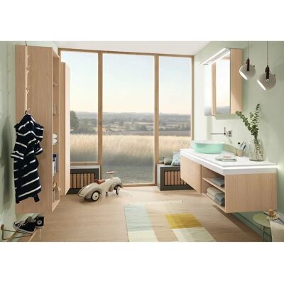 Sanipa Reflection Malte 80mm LED Spiegelschrank - Spiegelschrank Sanipa Reflection Malte 80mm LED Spiegelschrank - Spiegelschrank