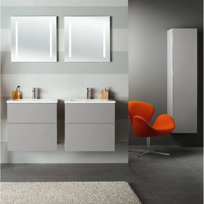 Sanipa - 3way Hochschrank 40 cm - Marine-Matt - 1 Tür rechts - cabinet Sanipa - 3way Hochschrank 40 cm - Marine-Matt - 1 Tür rechts - cabinet
