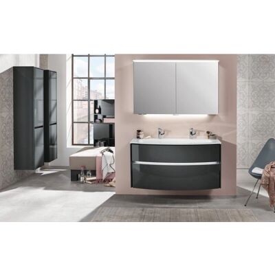 Sanipa Twiga Eiche-Kansas - 2 Türen Wandmontierter Badschrank Sanipa Twiga Eiche-Kansas - 2 Türen Wandmontierter Badschrank