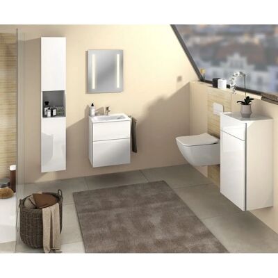 Sanipa 3way Glas-Set Waschtisch - Wandmontage, Eiche-Arizona Sanipa 3way Glas-Set Waschtisch - Wandmontage, Eiche-Arizona