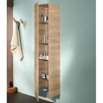 Sanipa - 3way Hochschrank 30 cm - Eiche-Arizona - 1 Tür links Push to open - Tall Cabinet Sanipa - 3way Hochschrank 30 cm - Eiche-Arizona - 1 Tür links Push to open - Tall Cabinet