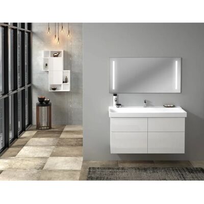 Sanipa Schwarz-Matt Badezimmer-Unterschrank - 3way für Geberit Xeno2 Sanipa Schwarz-Matt Badezimmer-Unterschrank - 3way für Geberit Xeno2