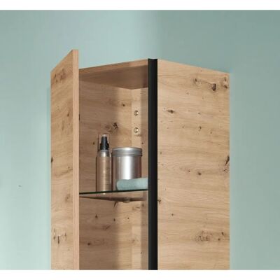 Sanipa 3way Hochschrank 40 cm, Eiche Natural-Touch - Wandmontage Sanipa 3way Hochschrank 40 cm, Eiche Natural-Touch - Wandmontage