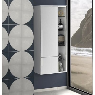 Sanipa - 3way Stauraumschrank 60 cm - Eiche Natural-Touch - 1 Tür 1 Auszug 1 offenes Fach Sanipa - 3way Stauraumschrank 60 cm - Eiche Natural-Touch - 1 Tür 1 Auszug 1 offenes Fach