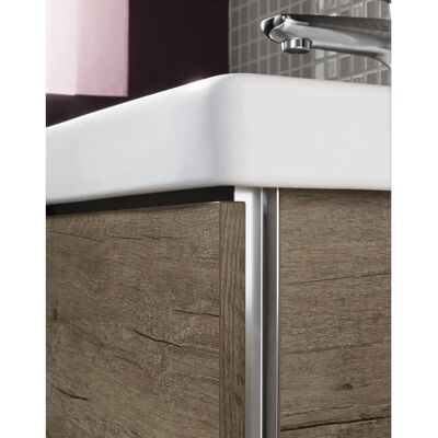 Sanipa BR76985 Wandwaschtischunterbau Eiche Natural-Touch - Waschtischunterbau Sanipa BR76985 Wandwaschtischunterbau Eiche Natural-Touch - Waschtischunterbau