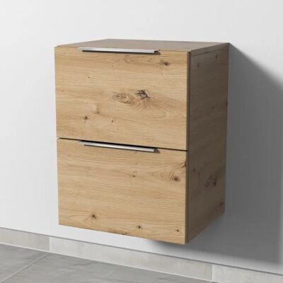 Sanipa 4balance Badezimmerschrank - Eiche Natural-Touch - 2 Schubladen Sanipa 4balance Badezimmerschrank - Eiche Natural-Touch - 2 Schubladen