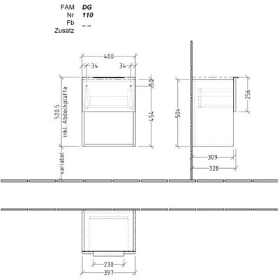 Sanipa - 4balance Anbauschrank 40 cm - Built-in cabinet Sanipa - 4balance Anbauschrank 40 cm - Built-in cabinet