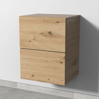 Sanipa DL10085 Badschrank - 2 Schubladen, Eiche Natur Sanipa DL10085 Badschrank - 2 Schubladen, Eiche Natur