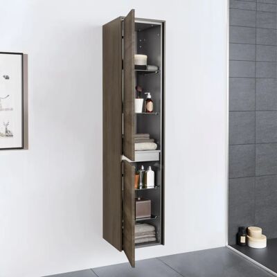 Sanipa Twiga Hochschrank - Eiche Natural-Touch, 2 Türen Sanipa Twiga Hochschrank - Eiche Natural-Touch, 2 Türen