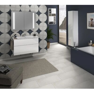 Sanipa 3way Keramik-Waschtisch-Set mit Unterschrank - Bad-Set Sanipa 3way Keramik-Waschtisch-Set mit Unterschrank - Bad-Set
