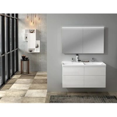 Sanipa - Avento 120 cm - Graphit-Matt - 4 Auszüge - Waschtischunterbau Sanipa - Avento 120 cm - Graphit-Matt - 4 Auszüge - Waschtischunterbau