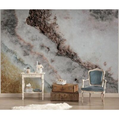 LIVING WALLS Rosenquarz Vlies Tapete - Wanddekoration LIVING WALLS Rosenquarz Vlies Tapete - Wanddekoration