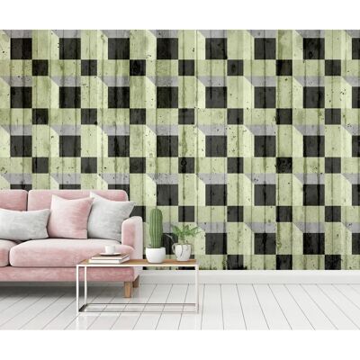 ARCHITECTS PAPER Atelier 47 Quadrate 3D Tapete - Wand, Decke ARCHITECTS PAPER Atelier 47 Quadrate 3D Tapete - Wand, Decke