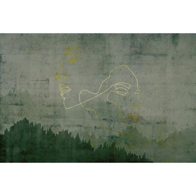 ARCHITECTS PAPER Atelier 47 Golden Outline 4 - Tapete ARCHITECTS PAPER Atelier 47 Golden Outline 4 - Tapete