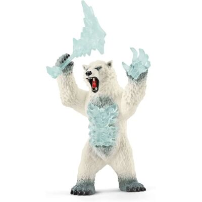 Ours de tempête Schleich avec arme - Figurine pour enfants Ours de tempête Schleich avec arme - Figurine pour enfants