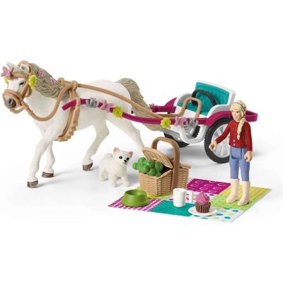 Schleich Horse Club Kleine Koets - Speelset voor Kinderen Schleich Horse Club Kleine Koets - Speelset voor Kinderen