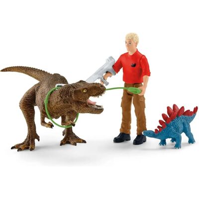 Schleich Tyrannosaurus Rex Angreb Sæt - legetøj Schleich Tyrannosaurus Rex Angreb Sæt - legetøj
