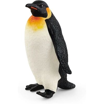Figurina de jucărie cu pinguin împărat de la Schleich - Colecția Wild Life Figurina de jucărie cu pinguin împărat de la Schleich - Colecția Wild Life