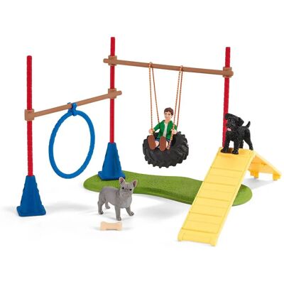 Schleich Allenamento Agilità Cuccioli - Gioco di Ruolo & Immaginazione Schleich Allenamento Agilità Cuccioli - Gioco di Ruolo & Immaginazione