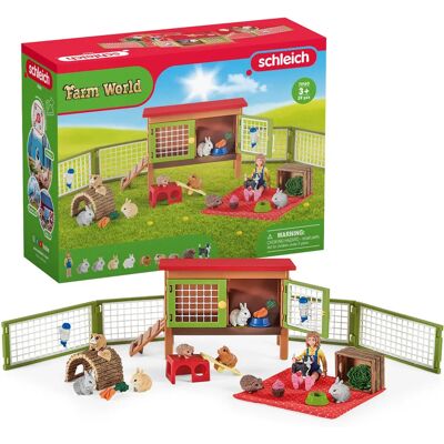 Schleich Farm World Small Animal Picnic Play Set - Farm Type Schleich Farm World Small Animal Picnic Play Set - Farm Type