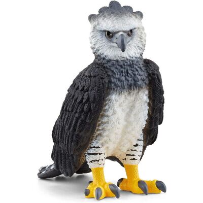 Schleich Harpy Eagle Legetøj - Wild Life, Grå/Hvid Schleich Harpy Eagle Legetøj - Wild Life, Grå/Hvid