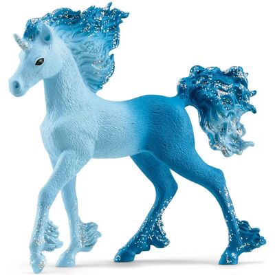 Schleich Bayala Elementa Chama de Água Unicórnio Potro - Figura de Brinquedo Schleich Bayala Elementa Chama de Água Unicórnio Potro - Figura de Brinquedo