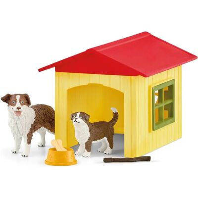 Schleich Australian Shepherd Hundehütte Spielset - Farm World Schleich Australian Shepherd Hundehütte Spielset - Farm World