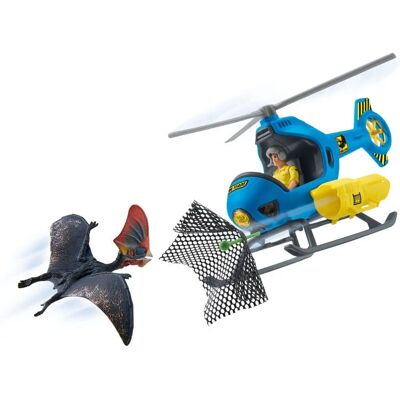 Schleich Dinosaur Helicopter Attack - Children's Toy Figure Schleich Dinosaur Helicopter Attack - Children's Toy Figure