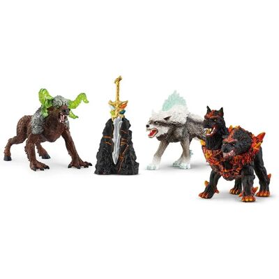 Schleich Eldrador Creatures - 72179 Action Figure Set - 4-Piece Monster Toy - Kids' Playset Schleich Eldrador Creatures - 72179 Action Figure Set - 4-Piece Monster Toy - Kids' Playset