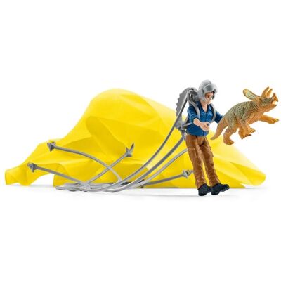 Schleich Dinosaur Fallskærmsredning Sæt - Dinosaur Schleich Dinosaur Fallskærmsredning Sæt - Dinosaur