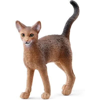 Gatto Abissinio Schleich - Figura di Gioco per Bambini 3-8 - Marrone Gatto Abissinio Schleich - Figura di Gioco per Bambini 3-8 - Marrone