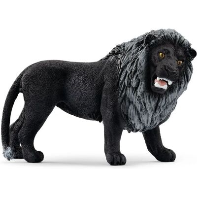Leão Preto Schleich - Figura de animal selvagem - Saltando e Rugindo - Edição Limitada Leão Preto Schleich - Figura de animal selvagem - Saltando e Rugindo - Edição Limitada